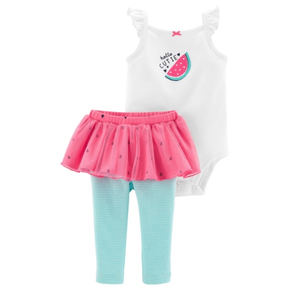 Carter's Other - 30% Off Bundles NWT Cater's Watermelon 2 piece Bod